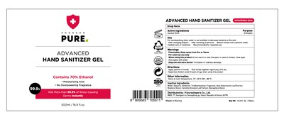 Soonsoo Pure Advanced Hand Sanitizer Gel (Red 500 mL)